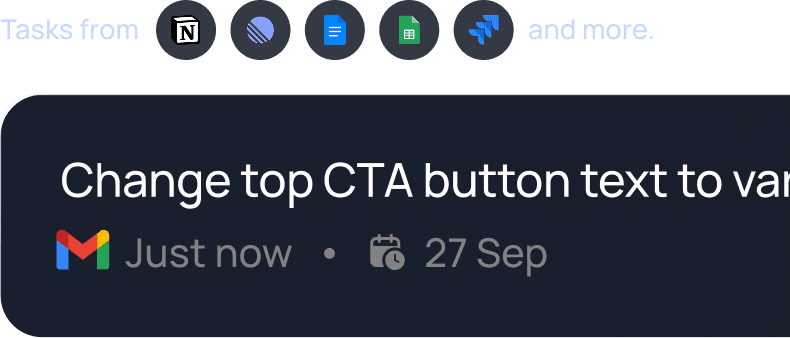 Inbox Panel interface